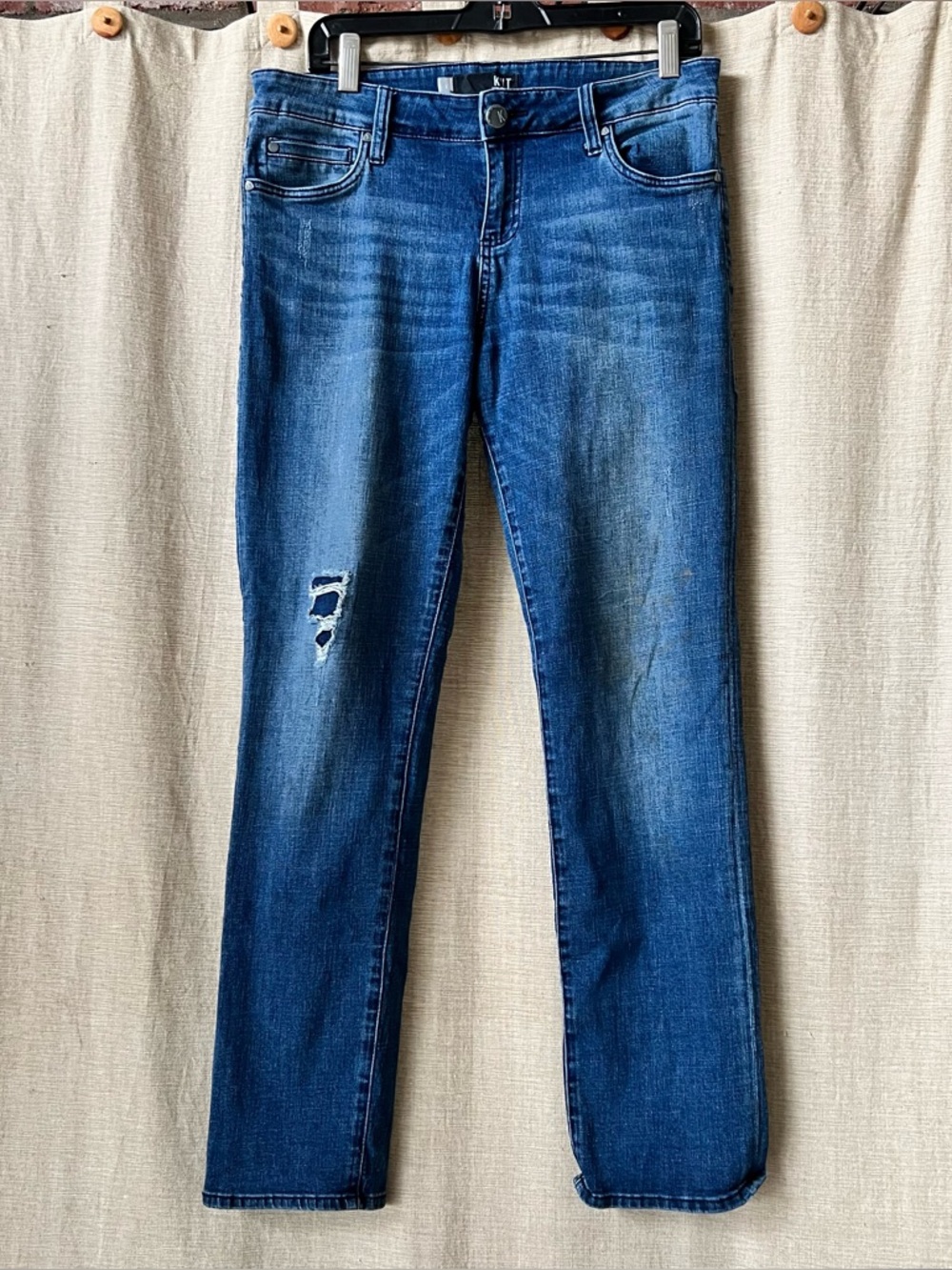 Kut from the Kloth Catherine boyfriend jeans super- cute jeans, good shape 8